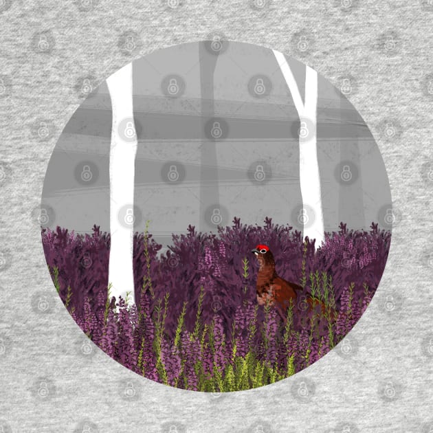 Grouse moor by KatherineBlowerDesigns